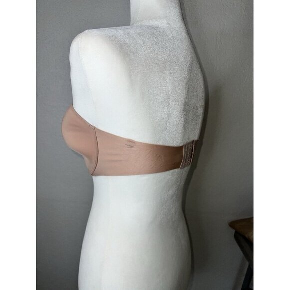 Victoria’s Secret Thin Lined Underwire Multi-Way Strapless Bra 32DDD Beige Q - Picture 4 of 7